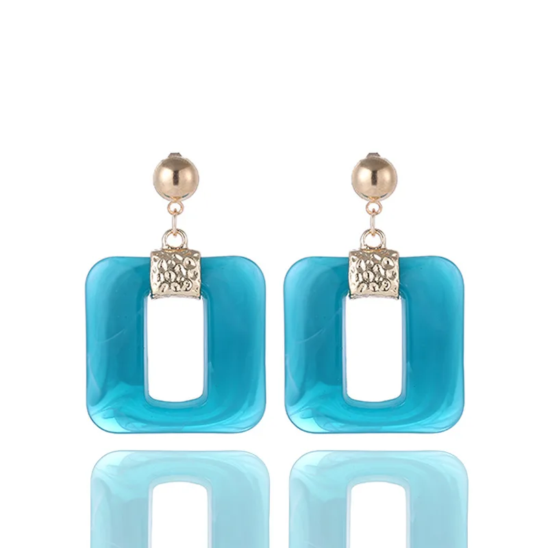 n DIY Black Round Earring Geometric Rectangle Leopard Print Resin Drop Earrings For Women 2019 New Korea Women's Fashio Jewelry
n DIY Black Round Earring Geometric Rectangle Leopard Print Resin Drop Earrings For Women 2019 New Korea Women's Fashio Jewelry