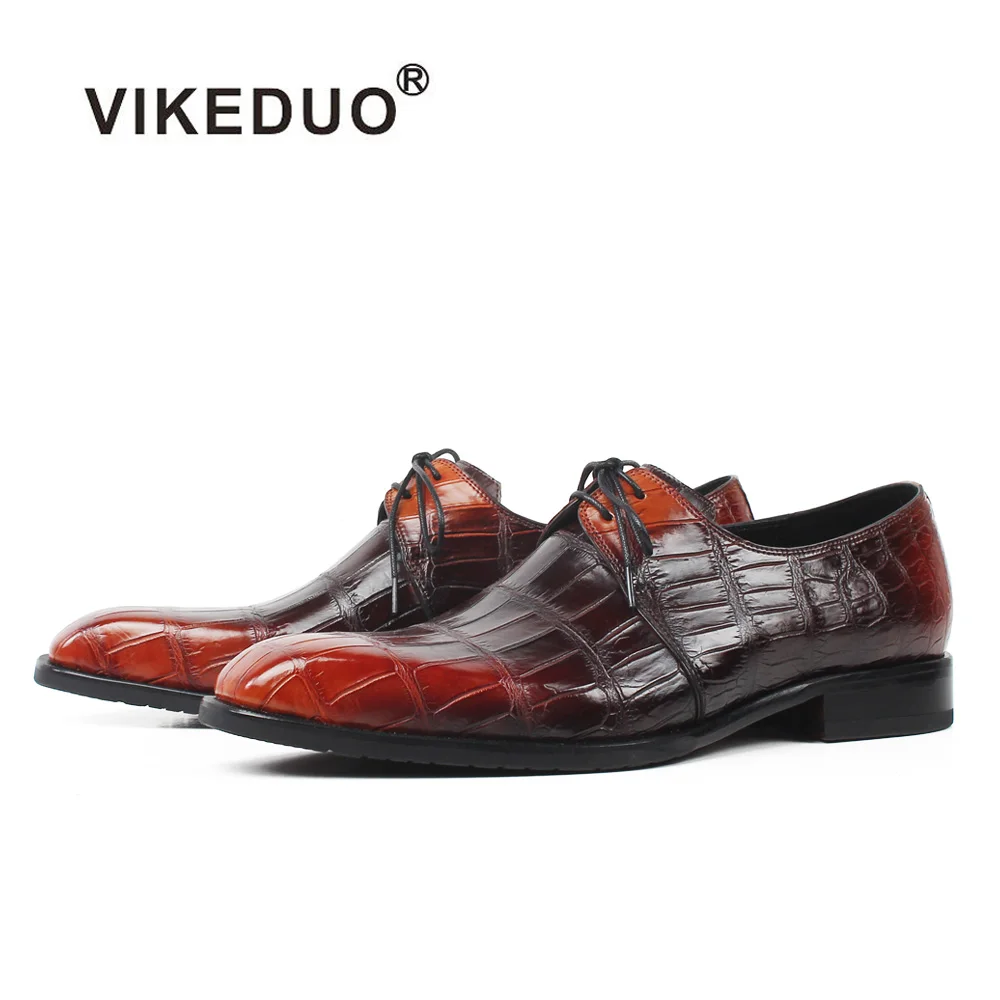 Классические формальные классические туфли Vikeduo, мужские клетчатые туфли из натуральной крокодиловой кожи, красные туфли дерби, мужские свадебные офисные туфли
Классические формальные классические туфли Vikeduo, мужские клетчатые туфли из натуральной крокодиловой кожи, красные туфли дерби, мужские свадебные офисные туфли