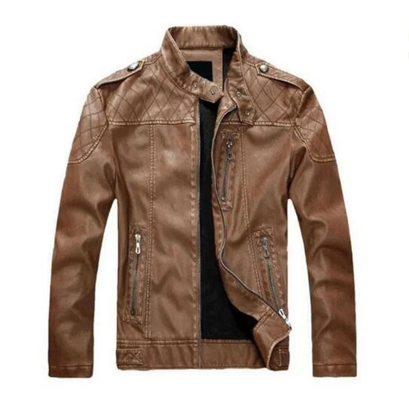 New 2019 fashion motorcycle leather jackets men jaqueta de couro masculina mens leather jackets coats
New 2019 fashion motorcycle leather jackets men jaqueta de couro masculina mens leather jackets coats