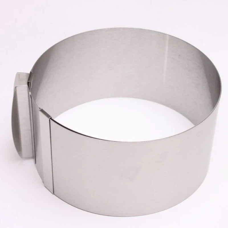 1PC Retractable Cake Mould Mold Baking Tool Set Size Adjustable Circle Mousse Ring Bakeware 16-32cm
1PC Retractable Cake Mould Mold Baking Tool Set Size Adjustable Circle Mousse Ring Bakeware 16-32cm