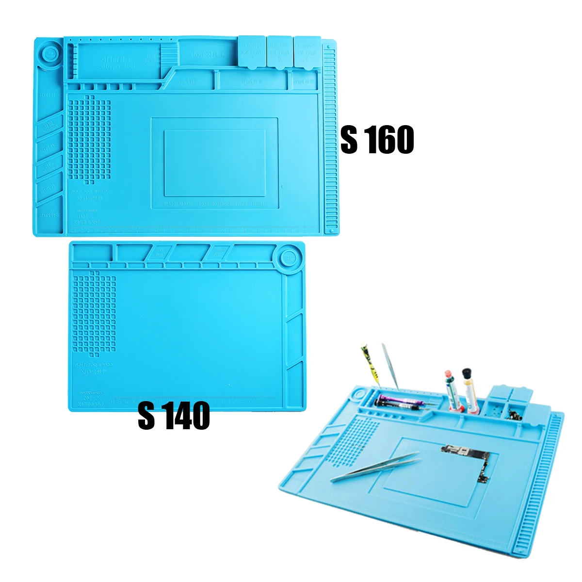 JIGUOOR Heat Insulation Silicone Pad Mat For Phone Maintenance Heat Gun Solder Station - 2 Types
JIGUOOR Heat Insulation Silicone Pad Mat For Phone Maintenance Heat Gun Solder Station - 2 Types