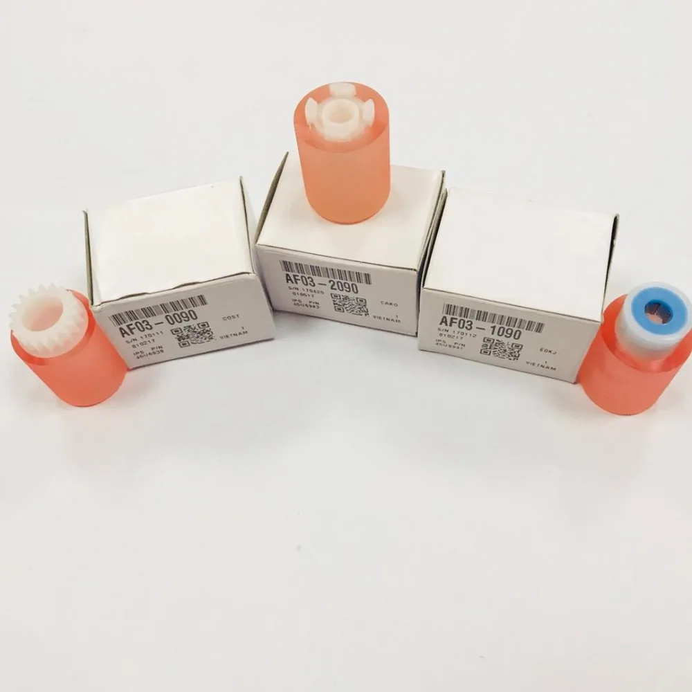 AF03-0090/AF03-2090/AF03-1090 1X New Compatible Pickup Roller For Ricoh 1035 1045 2035 2045 3035 3045 MP3500 MP4500 3PC/Set
AF03-0090/AF03-2090/AF03-1090 1X New Compatible Pickup Roller For Ricoh 1035 1045 2035 2045 3035 3045 MP3500 MP4500 3PC/Set