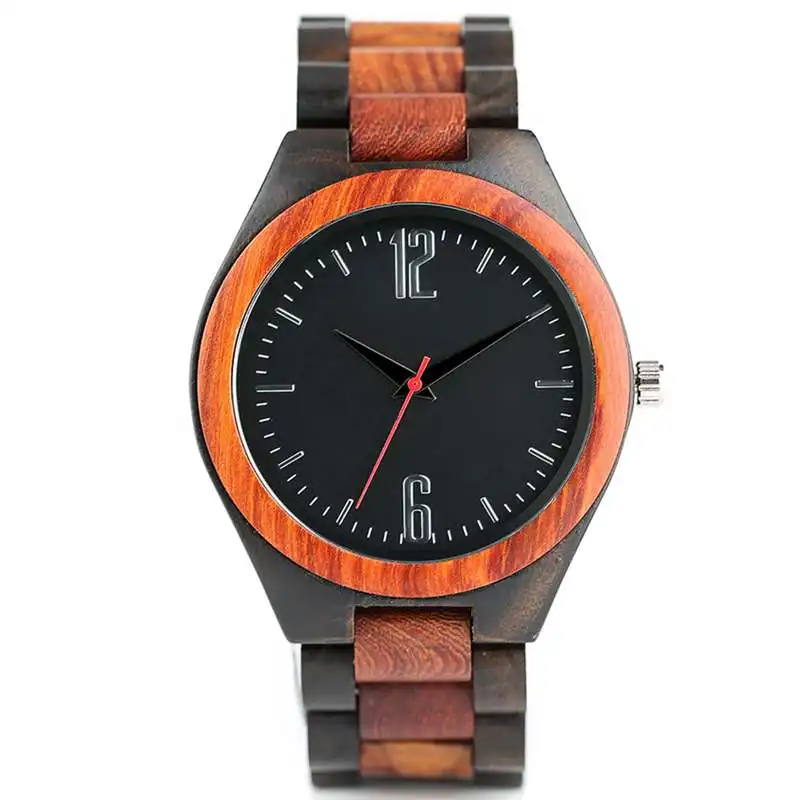 Creative Full Wooden Mens Watches Adjustable Bangle Quartz Watch Handmade Natural Bamboo Clock Male Red Pointer Reloj de madera
Creative Full Wooden Mens Watches Adjustable Bangle Quartz Watch Handmade Natural Bamboo Clock Male Red Pointer Reloj de madera