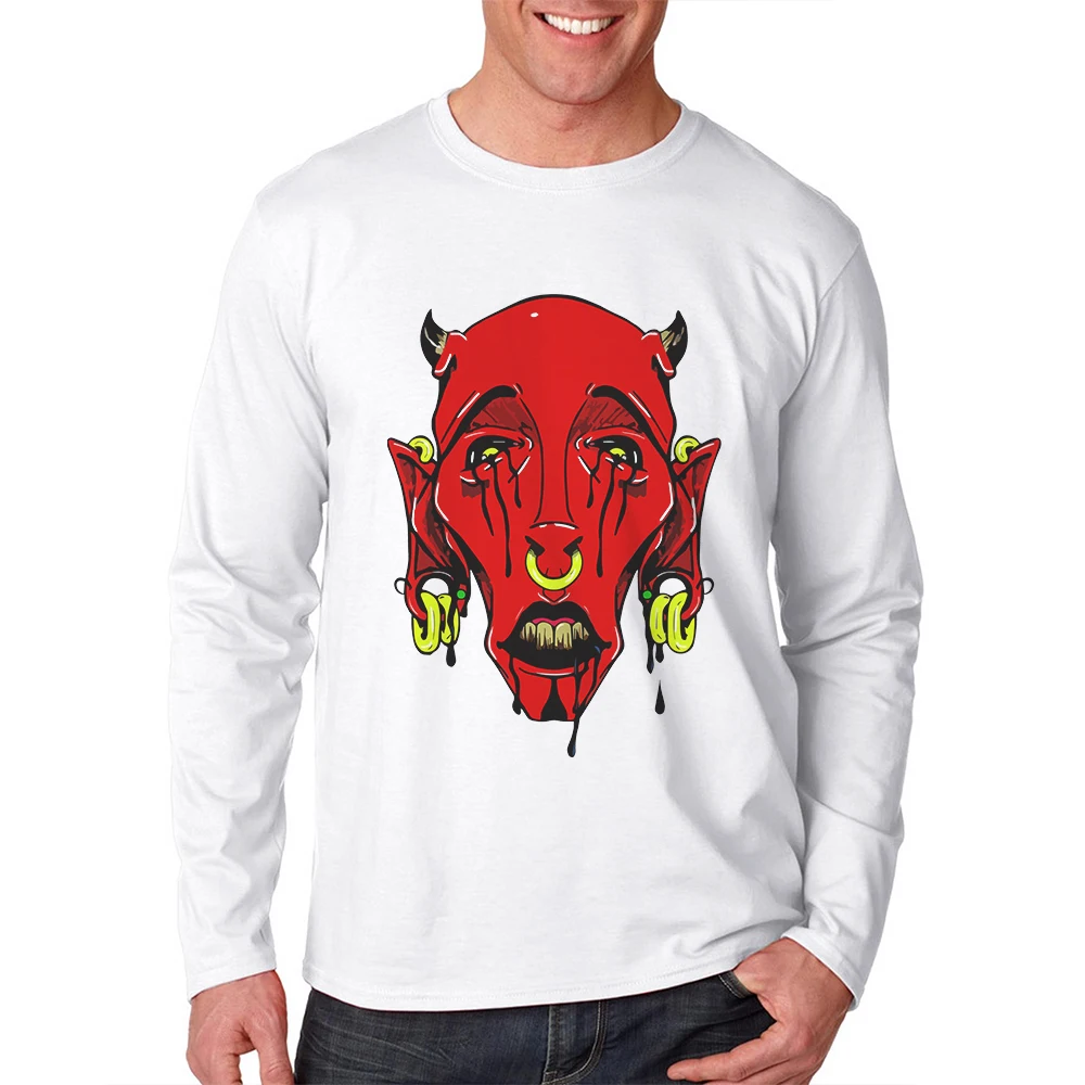 New Arrival Horror Men T Shirt Demon Printed Breathable Cotton O Neck T-Shirt Male Tops Popular Long Sleeve Mens Tee Shirts
New Arrival Horror Men T Shirt Demon Printed Breathable Cotton O Neck T-Shirt Male Tops Popular Long Sleeve Mens Tee Shirts