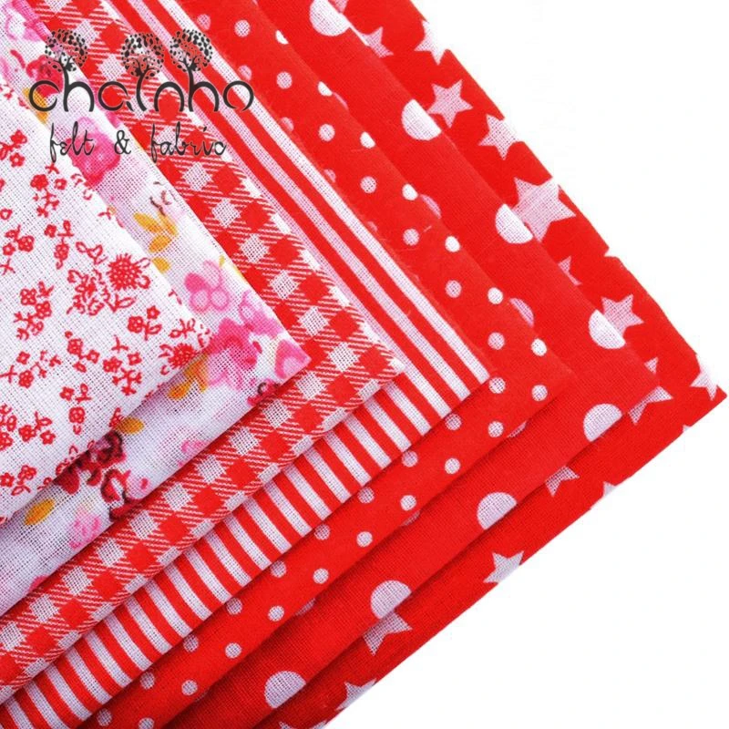 PlainThin Cotton Fabric For Sewing Patchwork Quilting Scrapbook Cloth Fat Quarters Tissue Needlework Pattern 50*50cm Red 7pcs
PlainThin Cotton Fabric For Sewing Patchwork Quilting Scrapbook Cloth Fat Quarters Tissue Needlework Pattern 50*50cm Red 7pcs