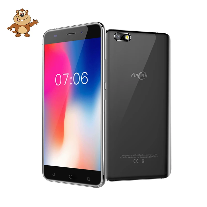 AllCall Мадрид 5 ''HD 1 Гб оперативной памяти 8 rom Android 7 0 MT6580A 4 ядра 3 ГГц 8.0MP + 2.0MP