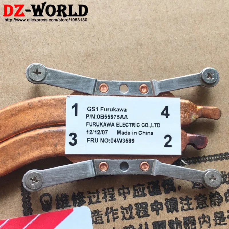 New Original for Lenovo ThinkPad X1 Carbon 1st Gen 1 MT 34XX Heatsink CPU Cooler Cooling Fan 04W3589 0B55975AA
New Original for Lenovo ThinkPad X1 Carbon 1st Gen 1 MT 34XX Heatsink CPU Cooler Cooling Fan 04W3589 0B55975AA