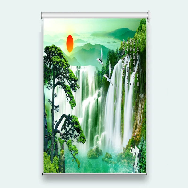2019 3d Roller Blinds waterfall Window Living room Bedroom Hotel Meeting room Roller Blinds System
2019 3d Roller Blinds waterfall Window Living room Bedroom Hotel Meeting room Roller Blinds System
