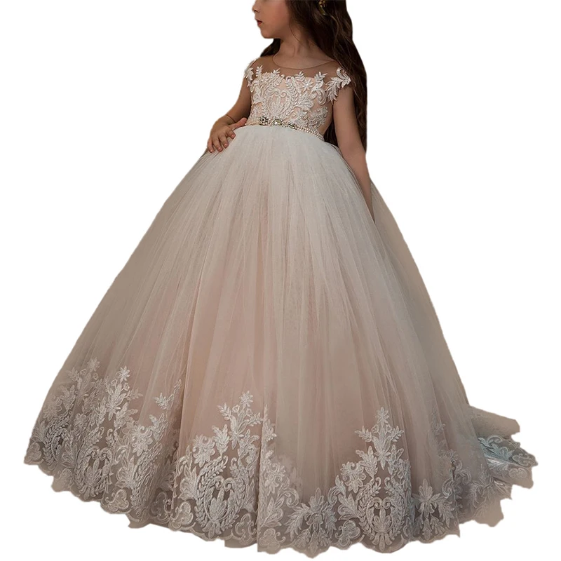Little Flower Girls Dresses Party Wedding Vestidos Para Nina Robe De Soiree Fille Kids Ball Gowns White First Communion Dresses
Little Flower Girls Dresses Party Wedding Vestidos Para Nina Robe De Soiree Fille Kids Ball Gowns White First Communion Dresses