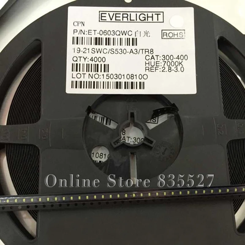 1000 шт./лот (Make EVER LIGHT ) 1608 0603 белый 300-400mcd SMD светодиодные лампы яркие светодиодные светоизлучающие диоды
1000 шт./лот (Make EVER LIGHT ) 1608 0603 белый 300-400mcd SMD светодиодные лампы яркие светодиодные светоизлучающие диоды