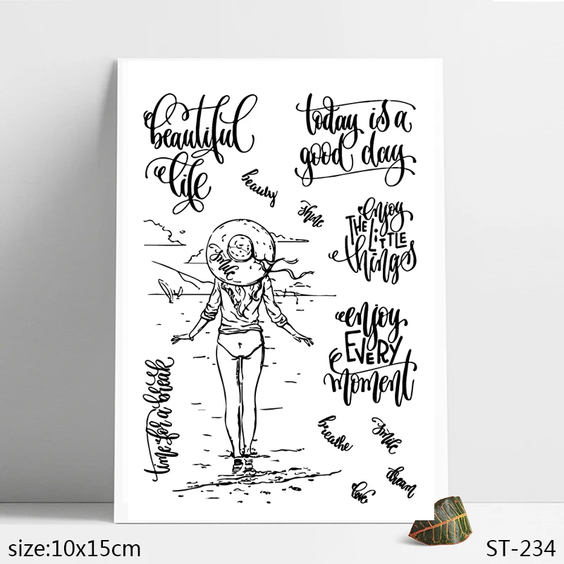 ZhuoAng Enjoy Life / Seascape Clear Stamps/Seals For DIY Scrapbooking/Card Making/Album Decorative Silicon Stamp Crafts
ZhuoAng Enjoy Life / Seascape Clear Stamps/Seals For DIY Scrapbooking/Card Making/Album Decorative Silicon Stamp Crafts