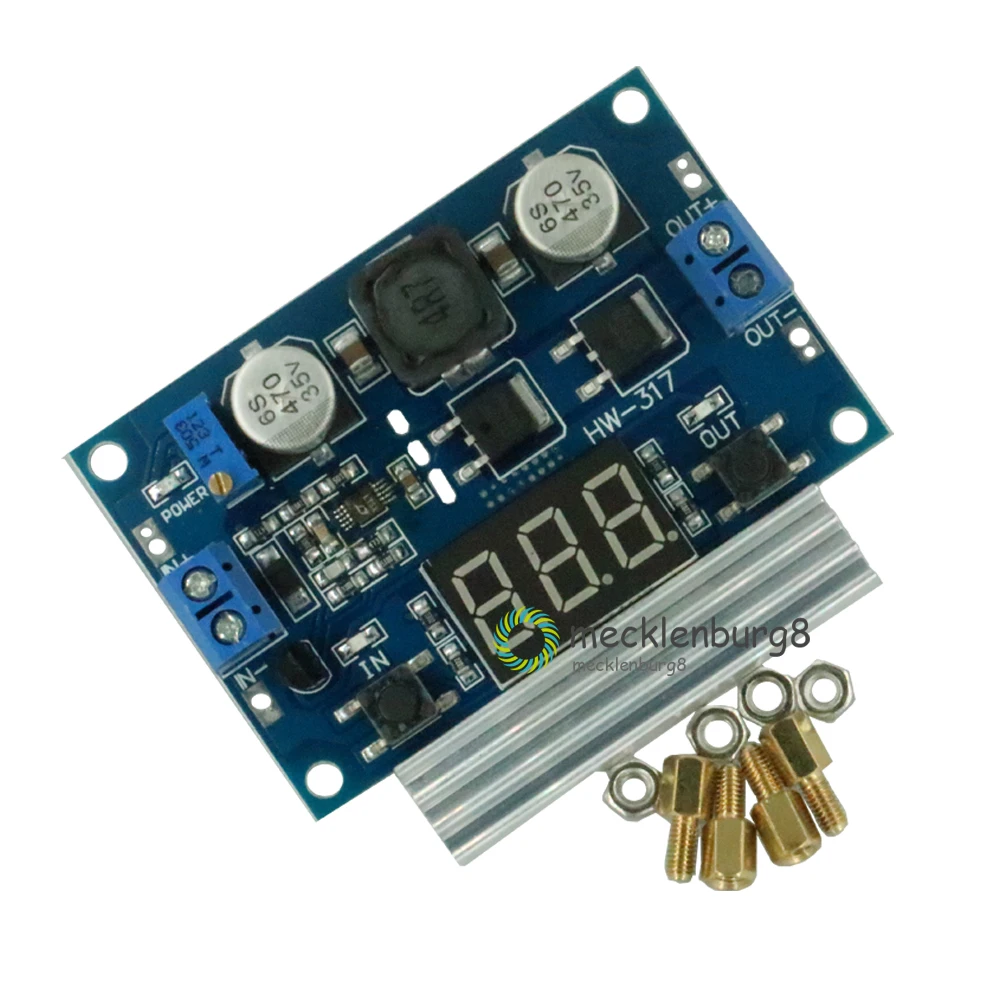 LTC1871 Step Up voltmeter with a radiator 100 W 3-35 V 12 V to 3.5-35 V boost Increasing LED module voltmeter in stock
LTC1871 Step Up voltmeter with a radiator 100 W 3-35 V 12 V to 3.5-35 V boost Increasing LED module voltmeter in stock