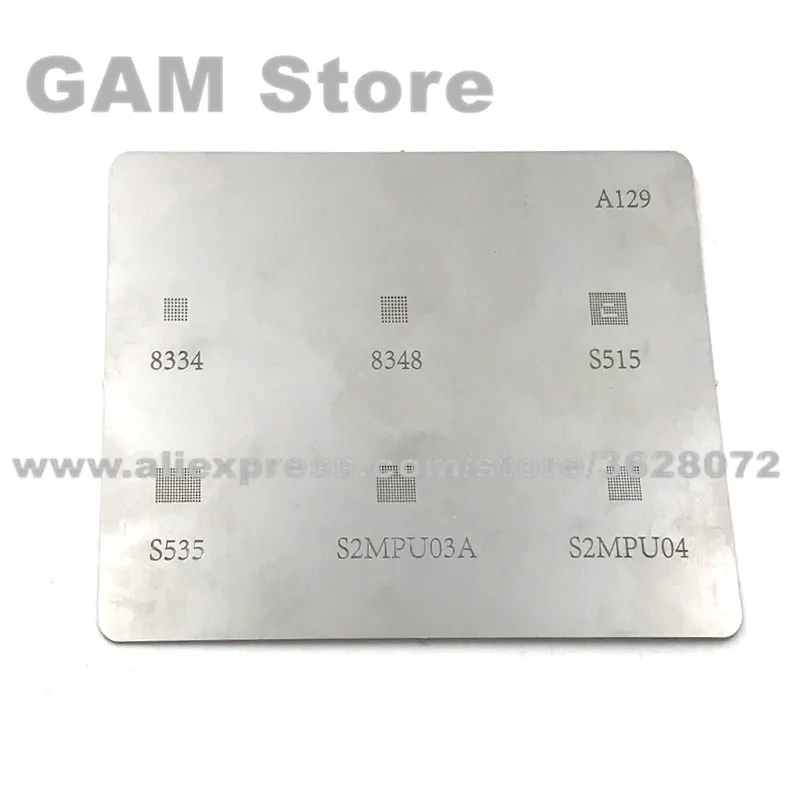 Для X600 зарядное устройство IC BGA трафарет 8348 8334 S535 S515 S2MPU03A S2MPU04 силовой чип