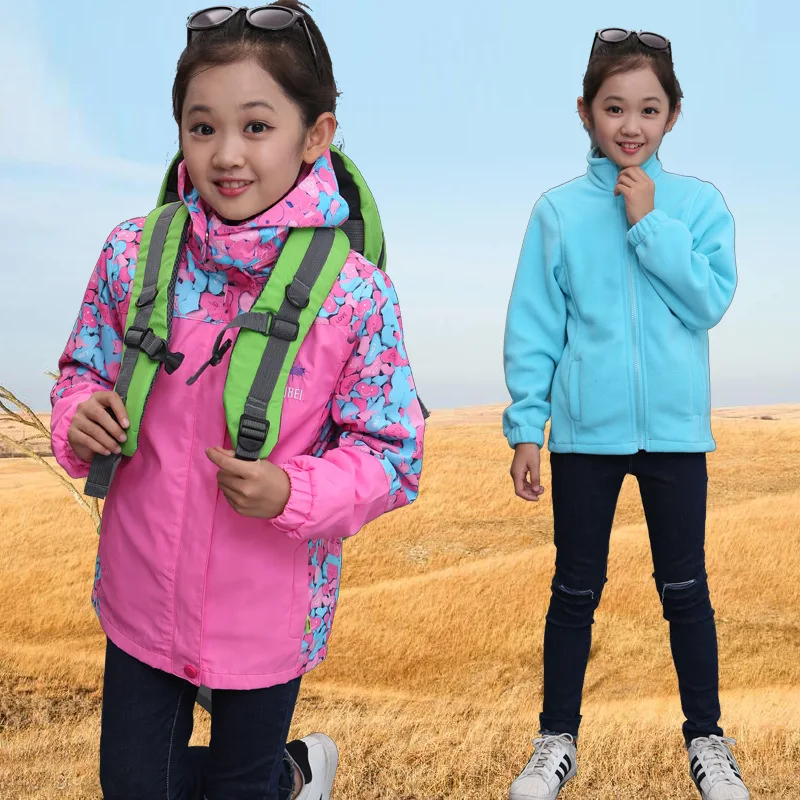 Girls Clothes Winter Autumn Hooded Long Sleeve Fashion Detachable 2-layer Coat Thick Warm Windbreaker Waterproof Outdoor Jacket
Girls Clothes Winter Autumn Hooded Long Sleeve Fashion Detachable 2-layer Coat Thick Warm Windbreaker Waterproof Outdoor Jacket