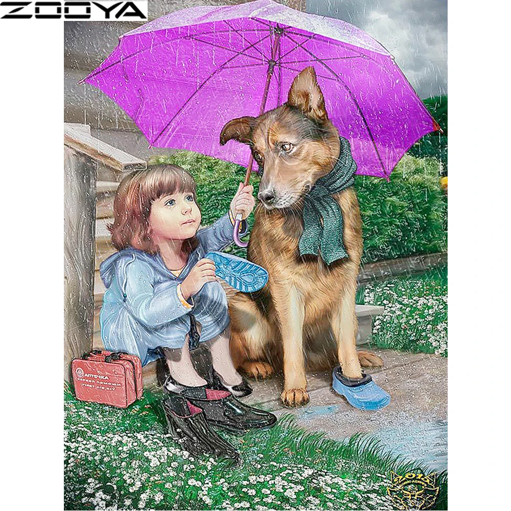 5D DIY Diamond Painting Cross-Stitch Kits Diamond Embroidery Girl Umbrella Dog Pictures Of Rhinestones Painting By Numbers R1197
5D DIY Diamond Painting Cross-Stitch Kits Diamond Embroidery Girl Umbrella Dog Pictures Of Rhinestones Painting By Numbers R1197