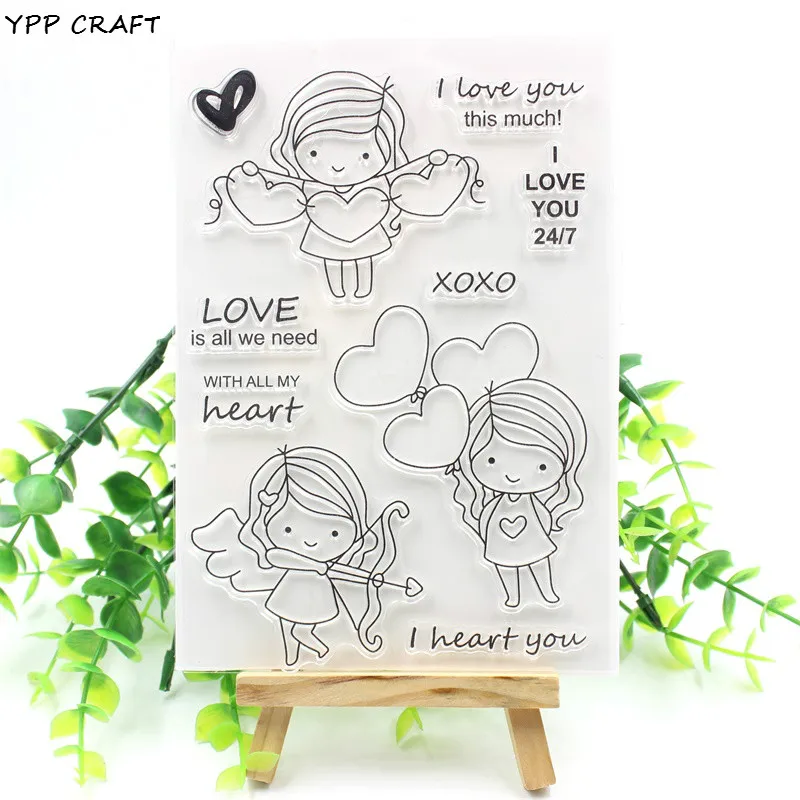 YPP CRAFT Love You прозрачные силиконовые штампы для скрапбукинга/изготовления карт/Детские забавные украшения 173
YPP CRAFT Love You прозрачные силиконовые штампы для скрапбукинга/изготовления карт/Детские забавные украшения 173