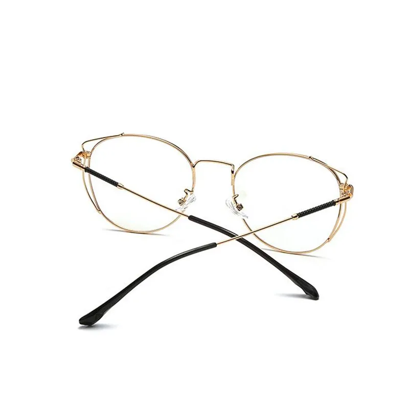 KESMALL Fashion Anti Blue Prescription Glasses Women Men Metal Frame Clear Lens Computer Eyewear Reading Myopia Eyeglass YJ1103P
KESMALL Fashion Anti Blue Prescription Glasses Women Men Metal Frame Clear Lens Computer Eyewear Reading Myopia Eyeglass YJ1103P