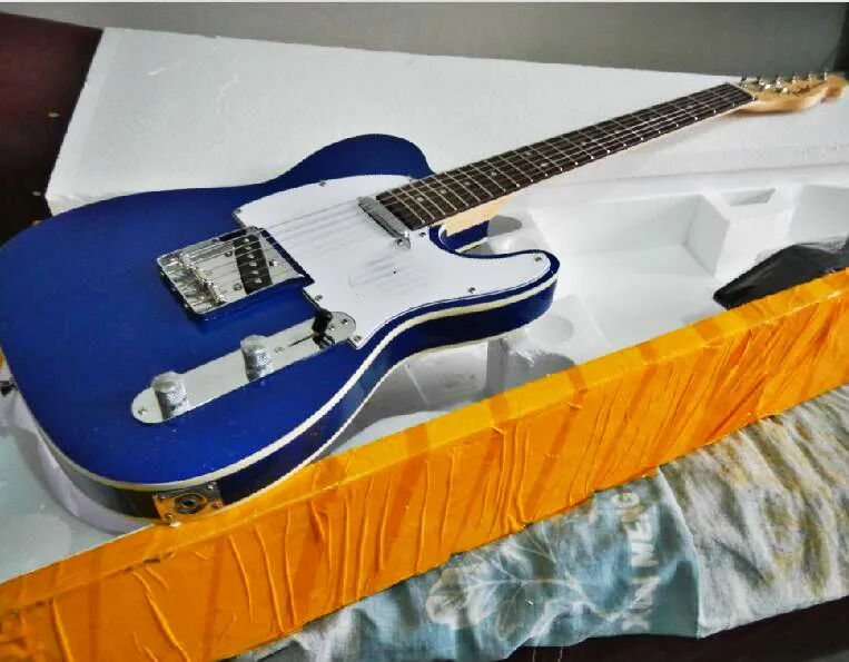 Top quality FDTL-2030 transparent blue color Solid basswood body rosewood fretboard TL electric guitar, Free shipping
Top quality FDTL-2030 transparent blue color Solid basswood body rosewood fretboard TL electric guitar, Free shipping