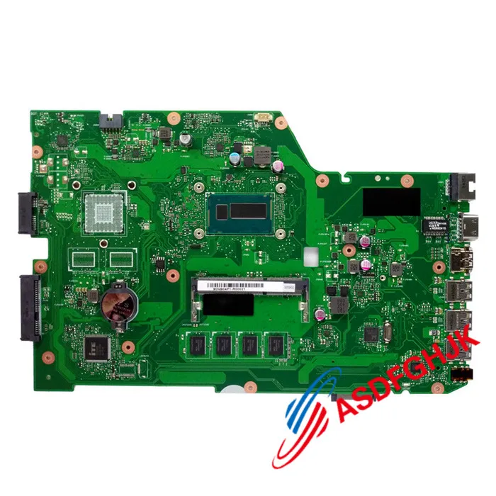 Оригинальная материнская плата для ноутбука ASUS X751L K751L X751LAV X751LD X751LA с I7 4500U 4 ГБ