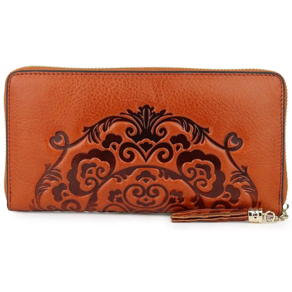 Fashion Genuine Leather Women Long Wallets Embossing Luxury Brand Designer Ladies Purse Small Coin Pocket Female Zipper Wallet
Fashion Genuine Leather Women Long Wallets Embossing Luxury Brand Designer Ladies Purse Small Coin Pocket Female Zipper Wallet