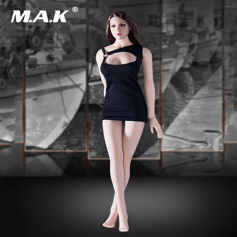 1/6 Scale Sexy Black Dress Skirt Clothes for Large Mid Bust Female Action Figures
1/6 Scale Sexy Black Dress Skirt Clothes for Large Mid Bust Female Action Figures