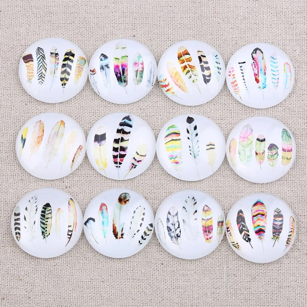 reidgaller feather photo round dome glass cabochon 30mm 25mm 20mm 12mm diy flat back jewelry findings for pendant earrings
reidgaller feather photo round dome glass cabochon 30mm 25mm 20mm 12mm diy flat back jewelry findings for pendant earrings
