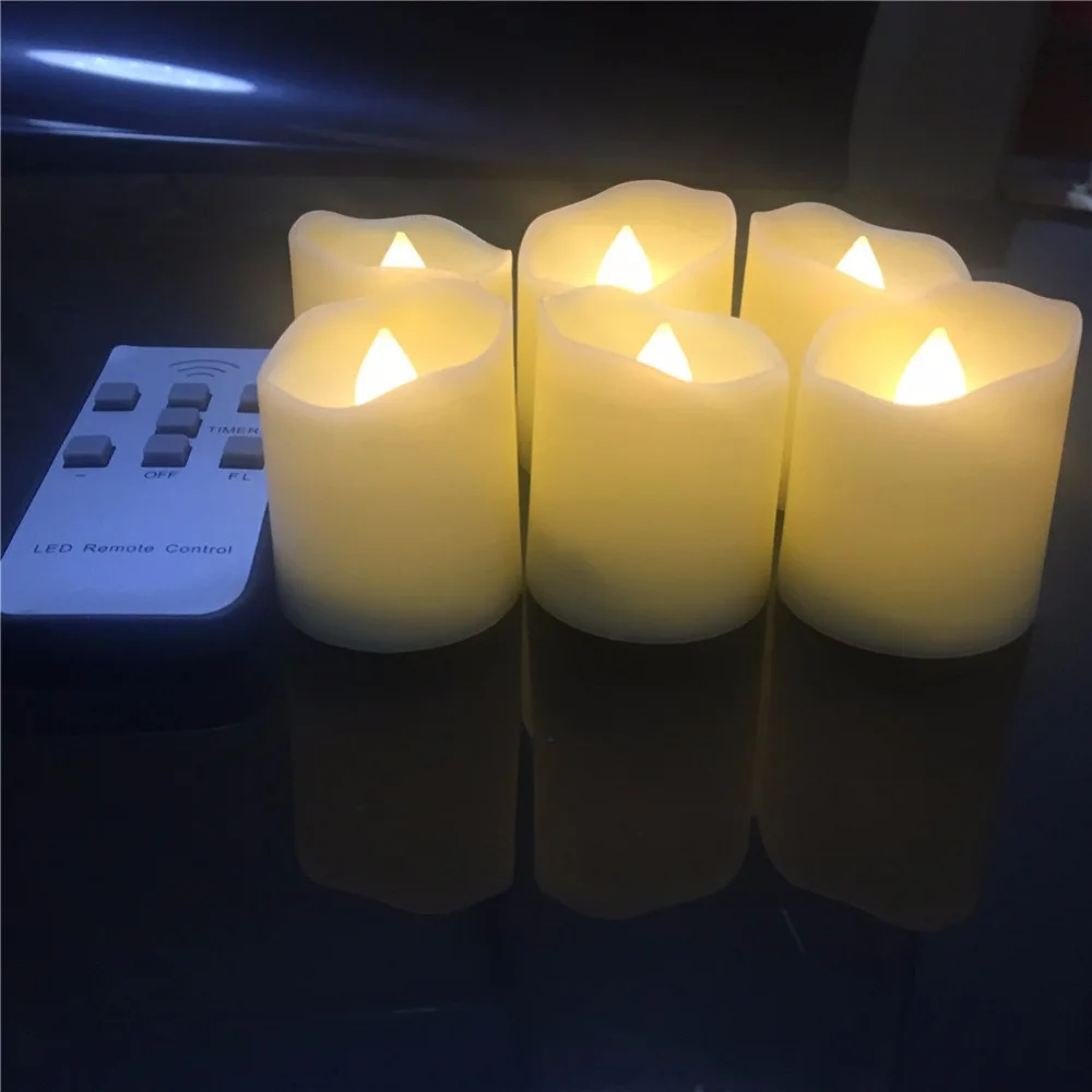 Timer And Remote,Pack of 6 Warm White Electric Candles With Remote,10 Days Long Lasting Flickering Candles With 6 hours Timer
Timer And Remote,Pack of 6 Warm White Electric Candles With Remote,10 Days Long Lasting Flickering Candles With 6 hours Timer