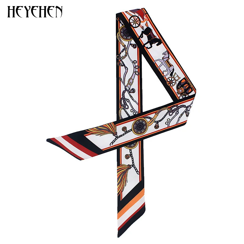 New Design Luxury Brand Horse Chain Print Skinny Small Bag Twill Silk Scarf Women Fashion Ribbon Head Hair Handle Scarf
New Design Luxury Brand Horse Chain Print Skinny Small Bag Twill Silk Scarf Women Fashion Ribbon Head Hair Handle Scarf