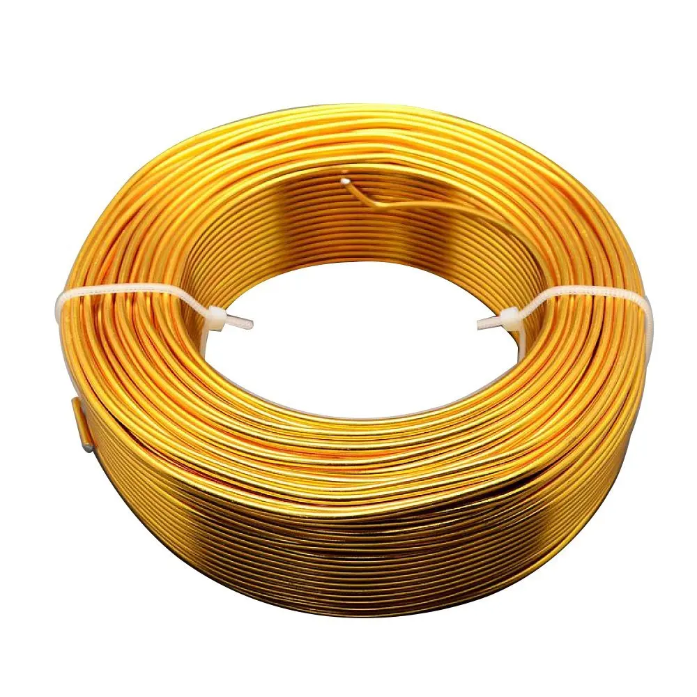 1 Roll Aluminum Wire, Jewelry Craft Wire String, 2mm in diameter, about 50m/roll
1 Roll Aluminum Wire, Jewelry Craft Wire String, 2mm in diameter, about 50m/roll