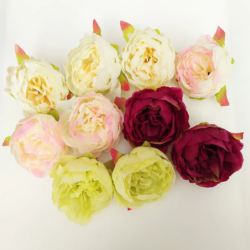 50pcs/lot 9cm High Quality Peony Flower Head Silk Artificial Flower Wedding Home Decoration DIY Garland Craft Flower
50pcs/lot 9cm High Quality Peony Flower Head Silk Artificial Flower Wedding Home Decoration DIY Garland Craft Flower