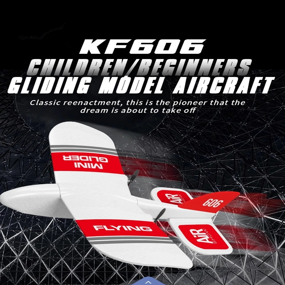 

2019 New Arrival KF606 2.4Ghz RC Airplane Flying Aircraft EPP Foam Glider Toy Built in Gyro RTF Mini Foam Plane Toys Kids Gifts