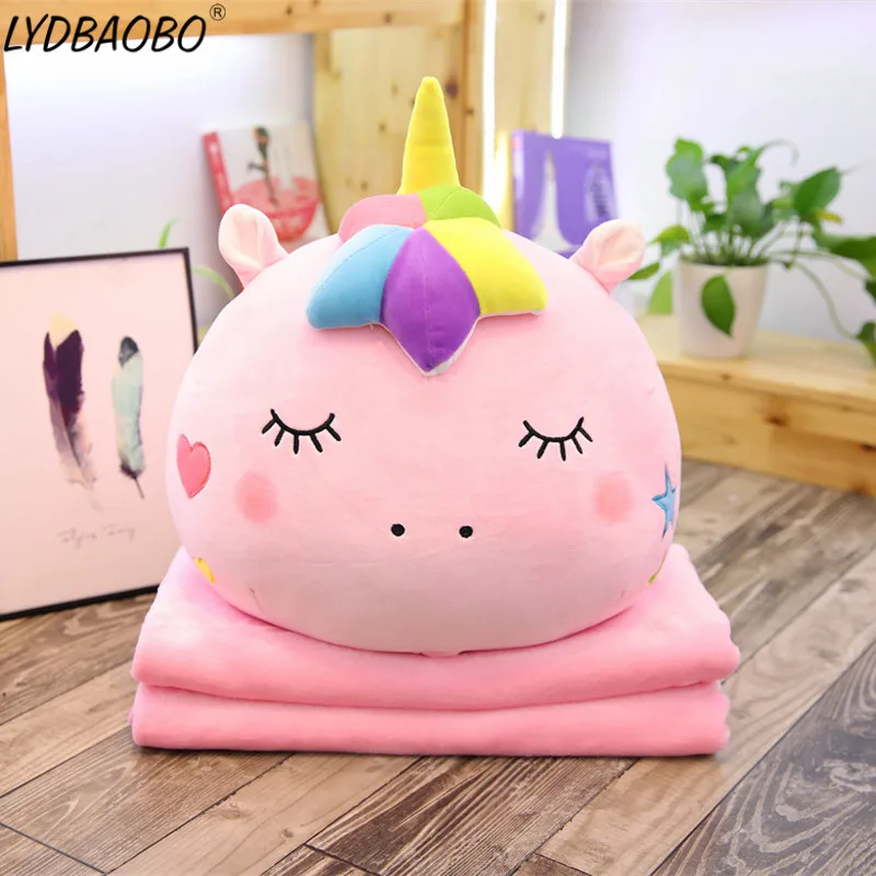 LYDBAOBO 1PC 43CM Kawaii Unicorn With Blanket Plush Doll Baby Soft Animal Pillow Toy Lovely Unicorn Doll Kid Cute Birthday Gifts
LYDBAOBO 1PC 43CM Kawaii Unicorn With Blanket Plush Doll Baby Soft Animal Pillow Toy Lovely Unicorn Doll Kid Cute Birthday Gifts