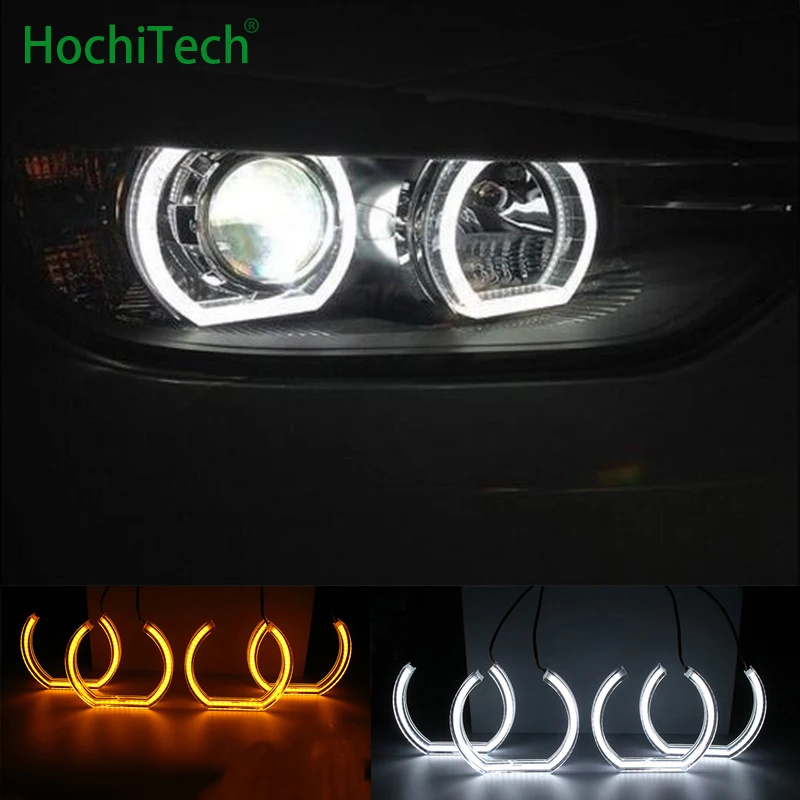 for BMW 7 Series E38 1994-2001 White & Amber Dual color DTM Style LED Angel eyes Turn signal light
for BMW 7 Series E38 1994-2001 White & Amber Dual color DTM Style LED Angel eyes Turn signal light
