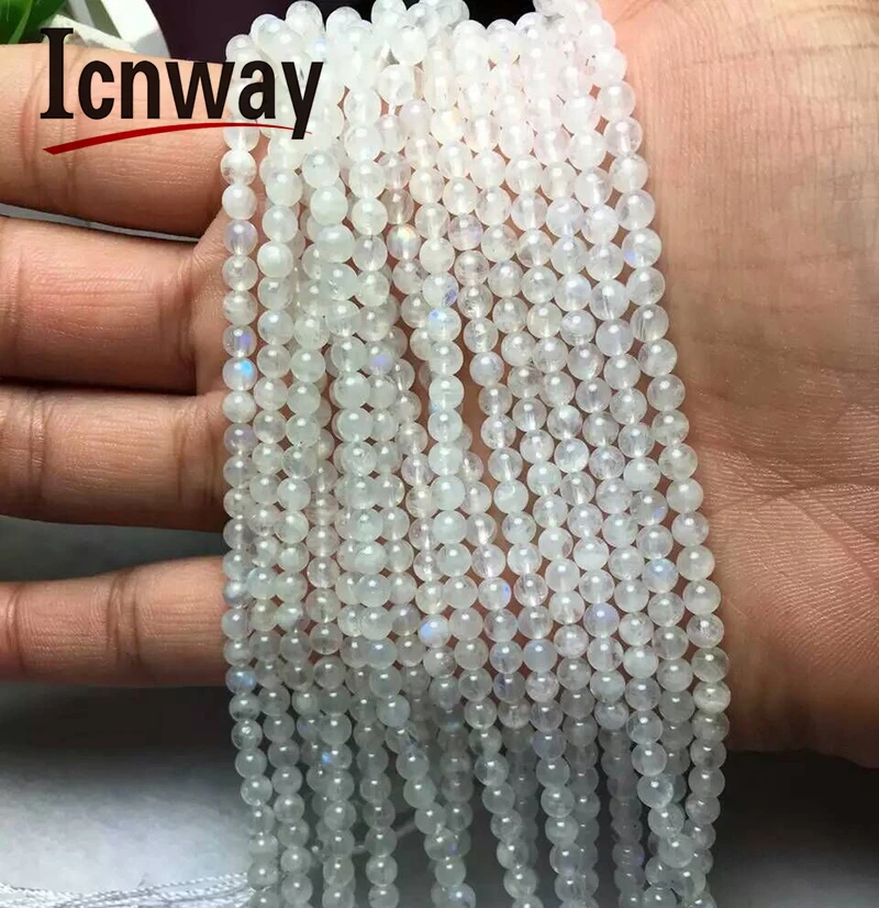 Natural Round White MoonStone 3A Beads 4mm For Jewelry Making 15inches DIY Jewellery FreeShipping Wholesale
Natural Round White MoonStone 3A Beads 4mm For Jewelry Making 15inches DIY Jewellery FreeShipping Wholesale