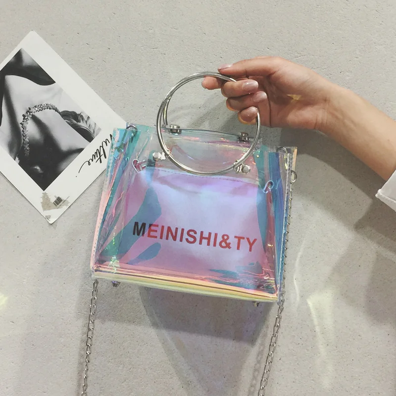 2020 new woman handbags, trend messenger bag, Korean version women shoulder bag, fashion laser composite bag.
2020 new woman handbags, trend messenger bag, Korean version women shoulder bag, fashion laser composite bag.