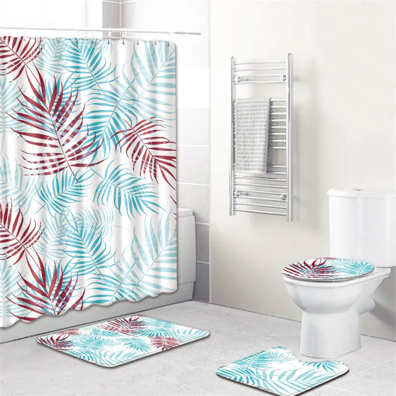XYZLS Pink Flamingo Shower Curtain Set Waterproof Polyester Bath Curtain 180x180cm With Bathroom Mat Set
XYZLS Pink Flamingo Shower Curtain Set Waterproof Polyester Bath Curtain 180x180cm With Bathroom Mat Set