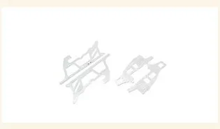 

Wholesale Double Horse 9053 DH9053 RC Quadricopter RC Helicopter Spare Parts Main frame decorated aluminum plates Free Shipping