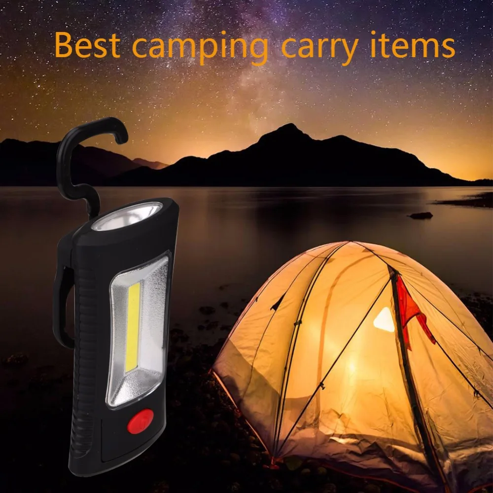 New Arrival 2-Mode COB LED Work Lamp Flashlight Magnetic Folding Hook Flash Light Torch Linternas Lanterna Powered by 3x AAA
New Arrival 2-Mode COB LED Work Lamp Flashlight Magnetic Folding Hook Flash Light Torch Linternas Lanterna Powered by 3x AAA