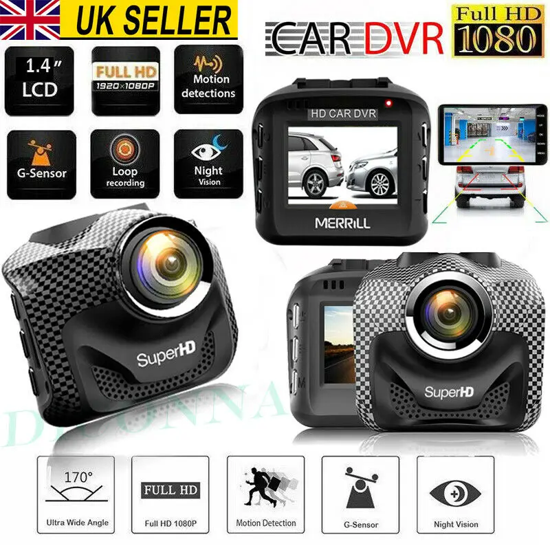 1080P HD Двойной объектив 170 ° Dash Cam gps Wi-Fi Видеорегистраторы для автомобилей Видео