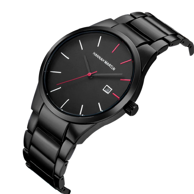 Hannah Martin Watch Luxury Stainless Steel Men Watch Top Brand Auto Date Wrist Watch Men Clock relogio masculino erkek kol saati
Hannah Martin Watch Luxury Stainless Steel Men Watch Top Brand Auto Date Wrist Watch Men Clock relogio masculino erkek kol saati