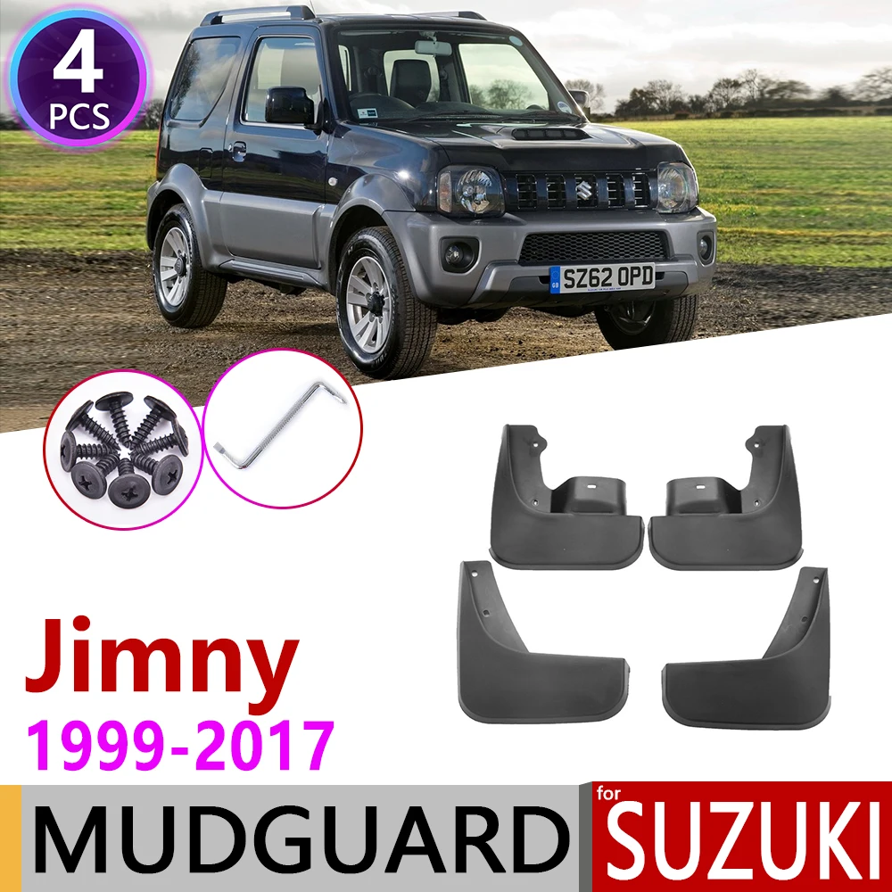 Mudflap for Suzuki jimny JB 1999~2017 Fender Mud Guard Splash Flap Mudguards Accessories 2000 2001 2003 2004 2005 2006 2007 2008
Mudflap for Suzuki jimny JB 1999~2017 Fender Mud Guard Splash Flap Mudguards Accessories 2000 2001 2003 2004 2005 2006 2007 2008