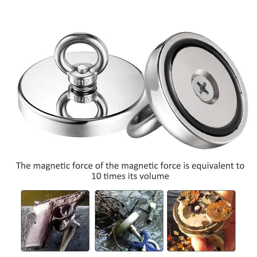 LeKing Super Strong Magnet Pot Fishing Magnets Salvage Fishing Hook Magnets Strongest Permanent Powerful Magnetic Magnet Ring
LeKing Super Strong Magnet Pot Fishing Magnets Salvage Fishing Hook Magnets Strongest Permanent Powerful Magnetic Magnet Ring