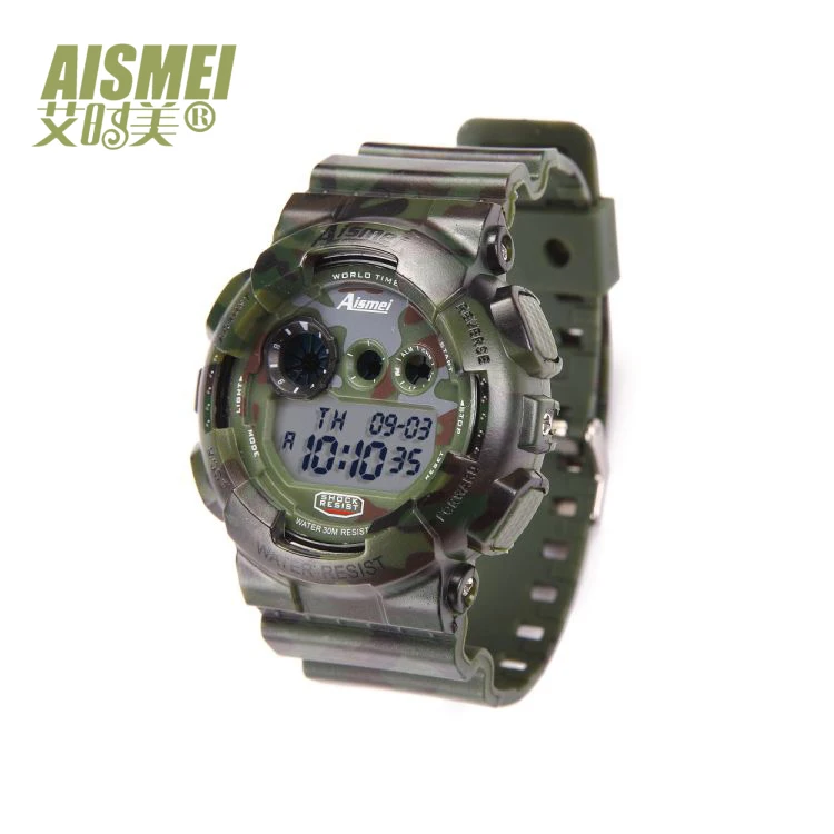 Men Watches Aismei 2018 Luxury Brand camouflage Clock Digital LED Watch Army Military Sport Watch relogio masculino
Men Watches Aismei 2018 Luxury Brand camouflage Clock Digital LED Watch Army Military Sport Watch relogio masculino
