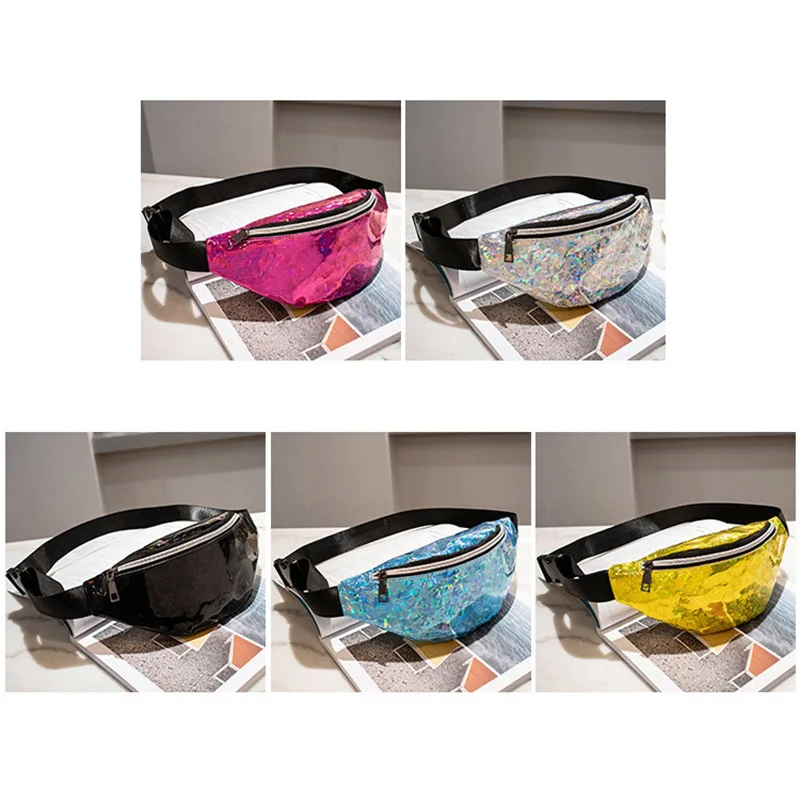 Women Wasit Bag Zipper Sequins Phone Pouch Casual Carrying Bags for Outdoor Running Climbing -OPK
Women Wasit Bag Zipper Sequins Phone Pouch Casual Carrying Bags for Outdoor Running Climbing -OPK