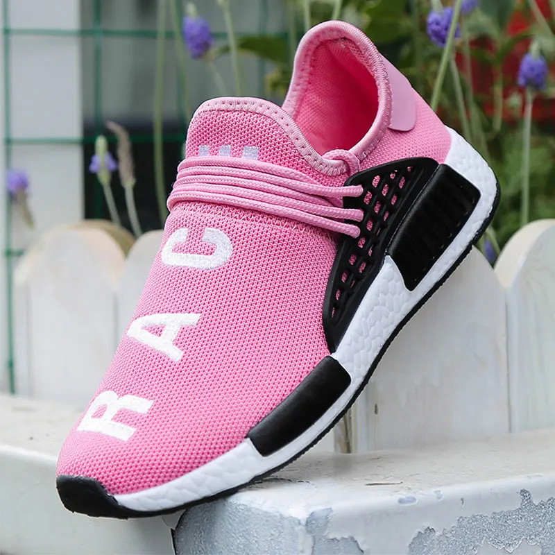 Женская обувь Новинка 2019 года кроссовки Flyknit с мягкой подошвой черные дышащая