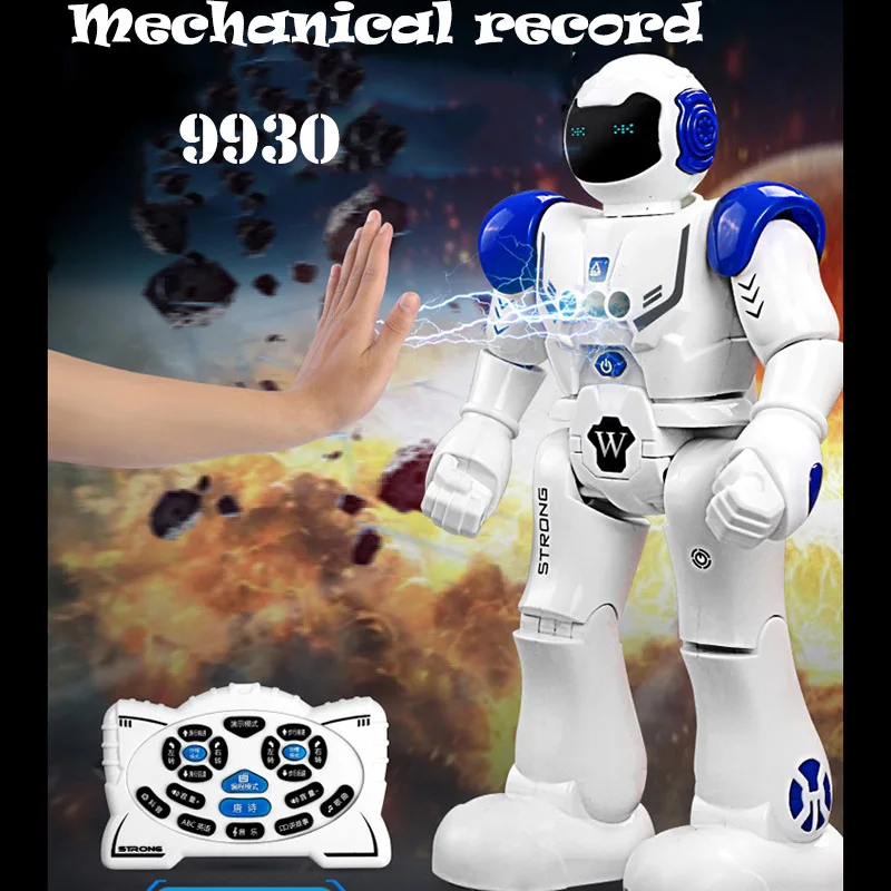 9930 RC Robot Mechanical Police Intelligent Remote Control Robot Programming Children Toys Gifts FSWB
9930 RC Robot Mechanical Police Intelligent Remote Control Robot Programming Children Toys Gifts FSWB