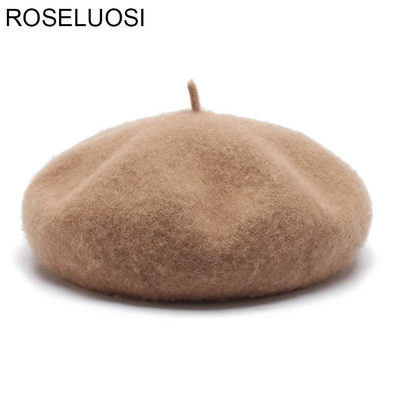 Берет ROSELUOSI Женский, из 100% шерсти, осенне-зимний, Повседневный, однотонная шапочка
Берет ROSELUOSI Женский, из 100% шерсти, осенне-зимний, Повседневный, однотонная шапочка