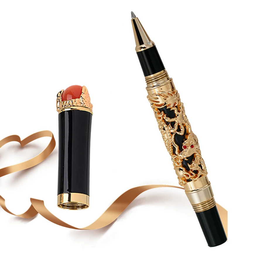 Finance High-Quality Luxury Dragon Ballpoint Pen 0.7MM Nib Vintage Pen for Writing School office supplies
Finance High-Quality Luxury Dragon Ballpoint Pen 0.7MM Nib Vintage Pen for Writing School office supplies