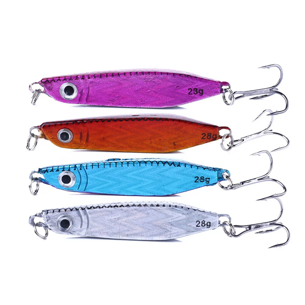 1pcs fishing lure Metal Lead fish bait 6.5cm 28g laser jigs Wobbler Artificial Pesca Tackle
1pcs fishing lure Metal Lead fish bait 6.5cm 28g laser jigs Wobbler Artificial Pesca Tackle