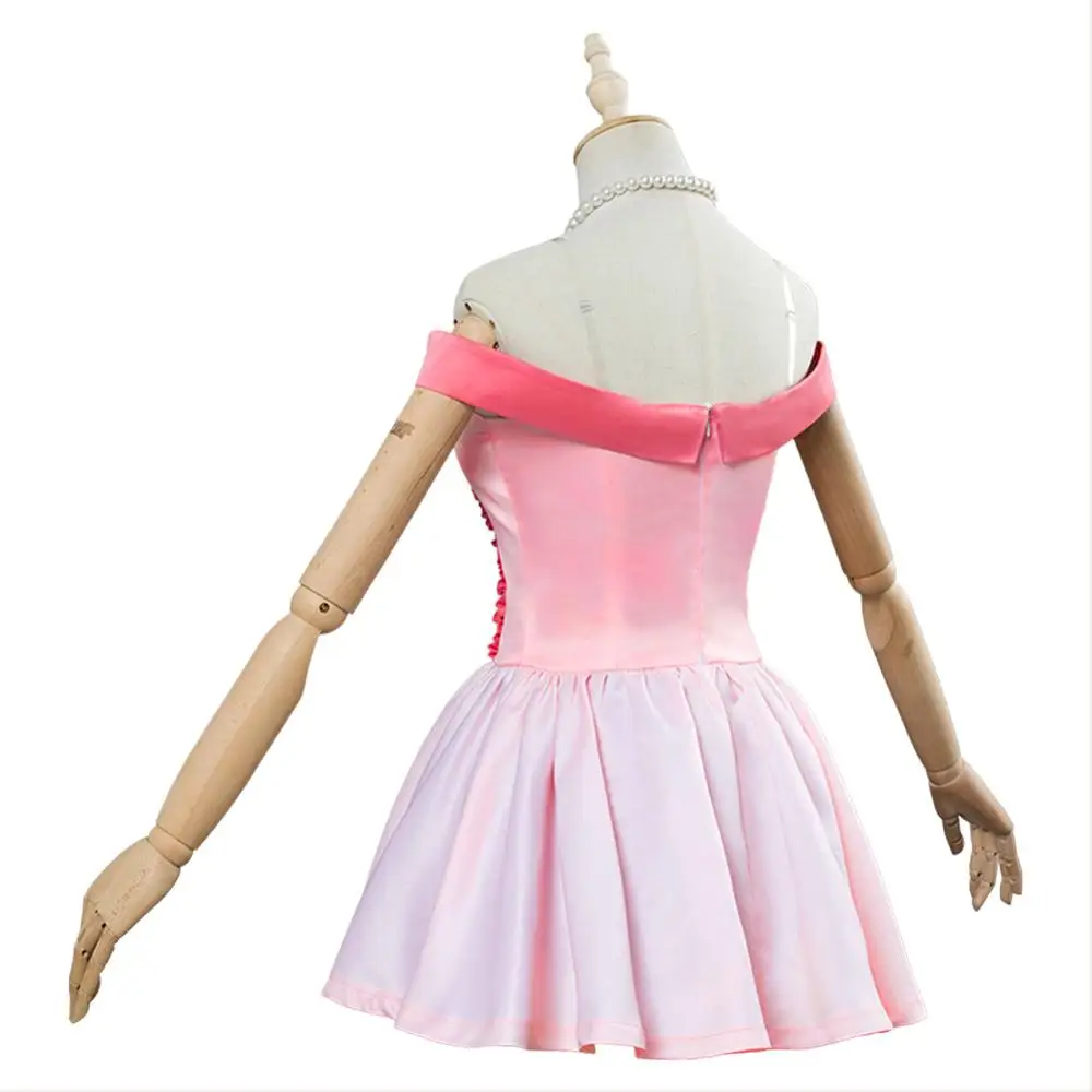 My Hero Academia:Two Heroes Ochaco Uraraka Cosplay Costume Adult Pink Dress Outfit Full Sets for Halloween Carnival Party
My Hero Academia:Two Heroes Ochaco Uraraka Cosplay Costume Adult Pink Dress Outfit Full Sets for Halloween Carnival Party